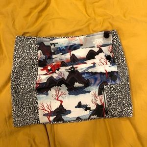 Opening Ceremony Print Miniskirt